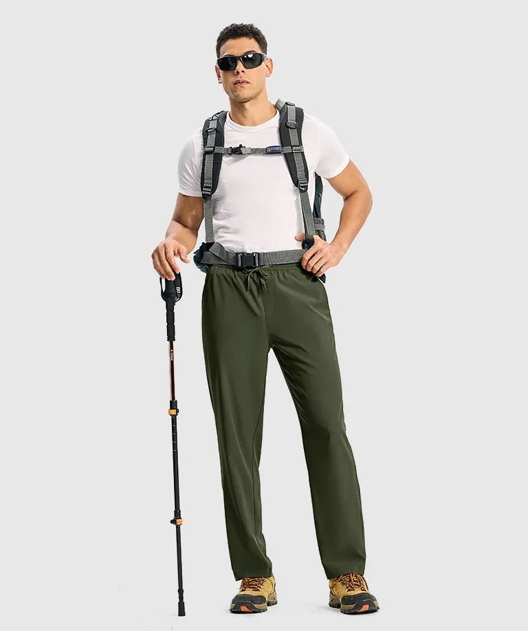 Men's Water-Repellent Stretch Camping Pants