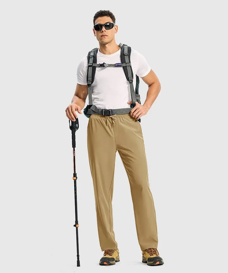 Men's Water-Repellent Stretch Camping Pants