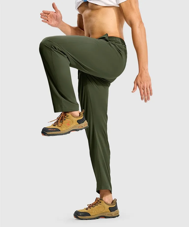 Men's Water-Repellent Stretch Camping Pants