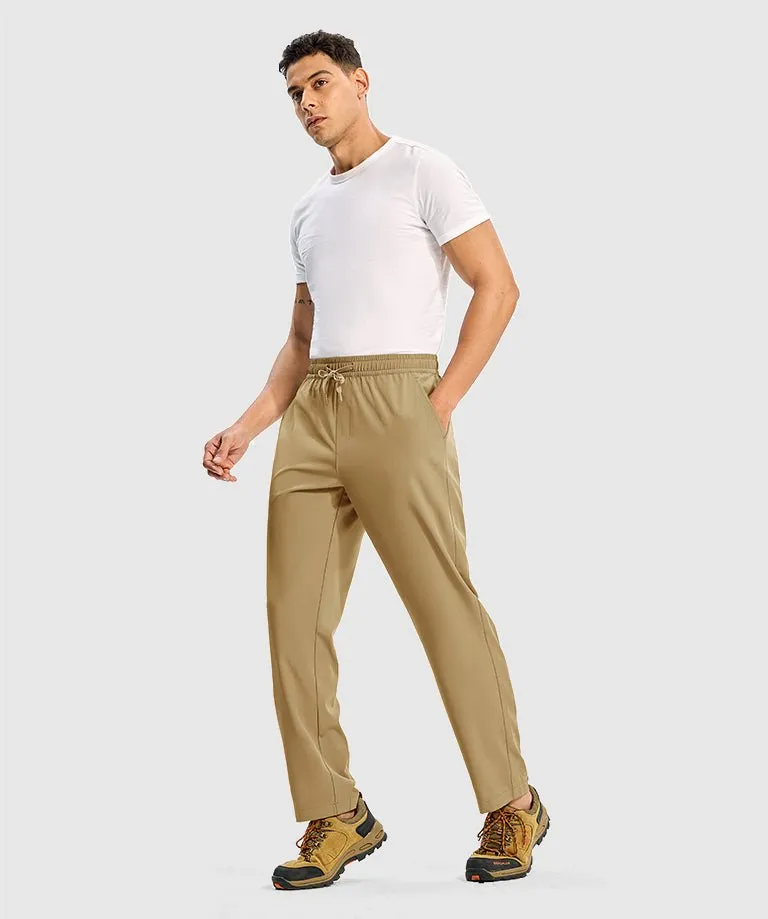 Men's Water-Repellent Stretch Camping Pants