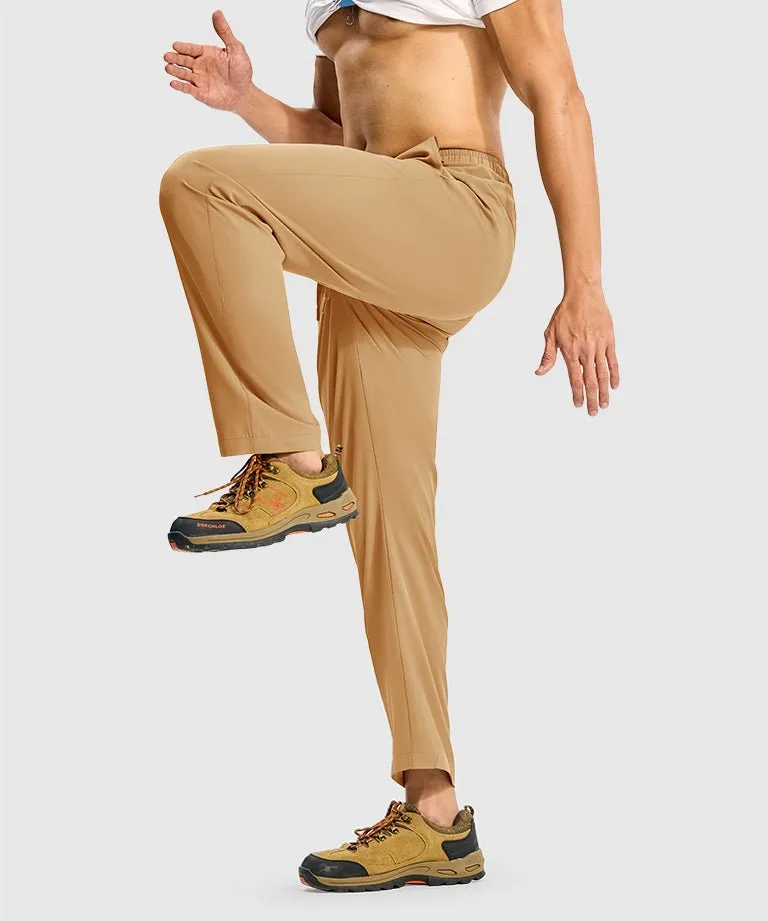 Men's Water-Repellent Stretch Camping Pants