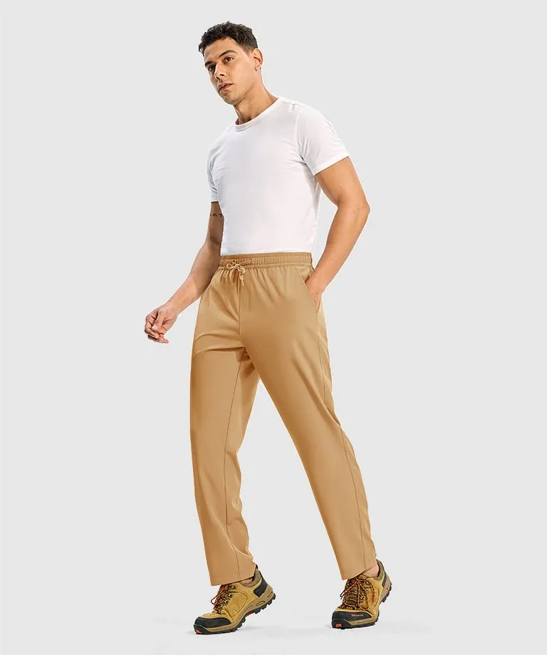 Men's Water-Repellent Stretch Camping Pants