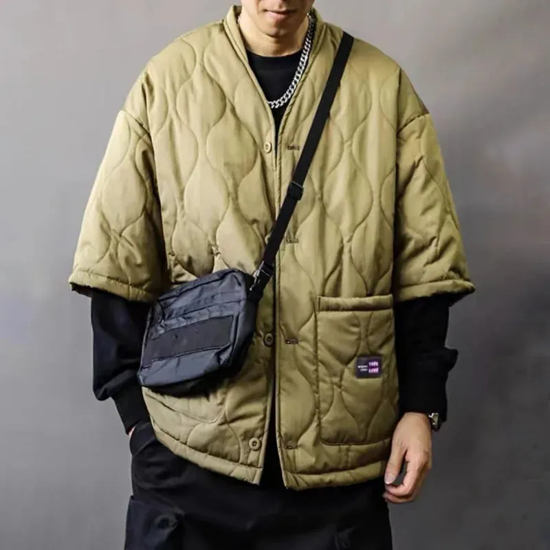 Noah Quilted Bomber Jacket