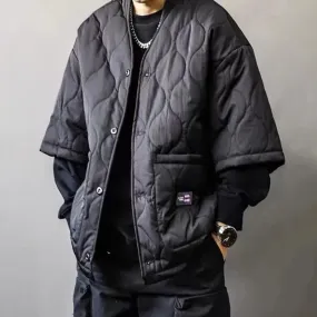 Noah Quilted Bomber Jacket