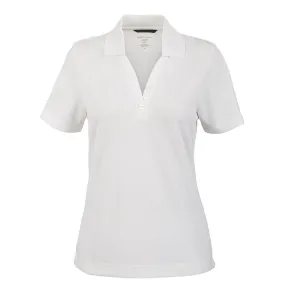 North End Women's Crystal Quartz Excursion Nomad Performance Waffle Polo