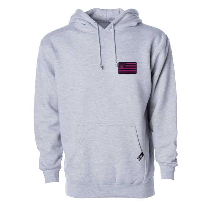 Old Glory Pink PVC Hoodie