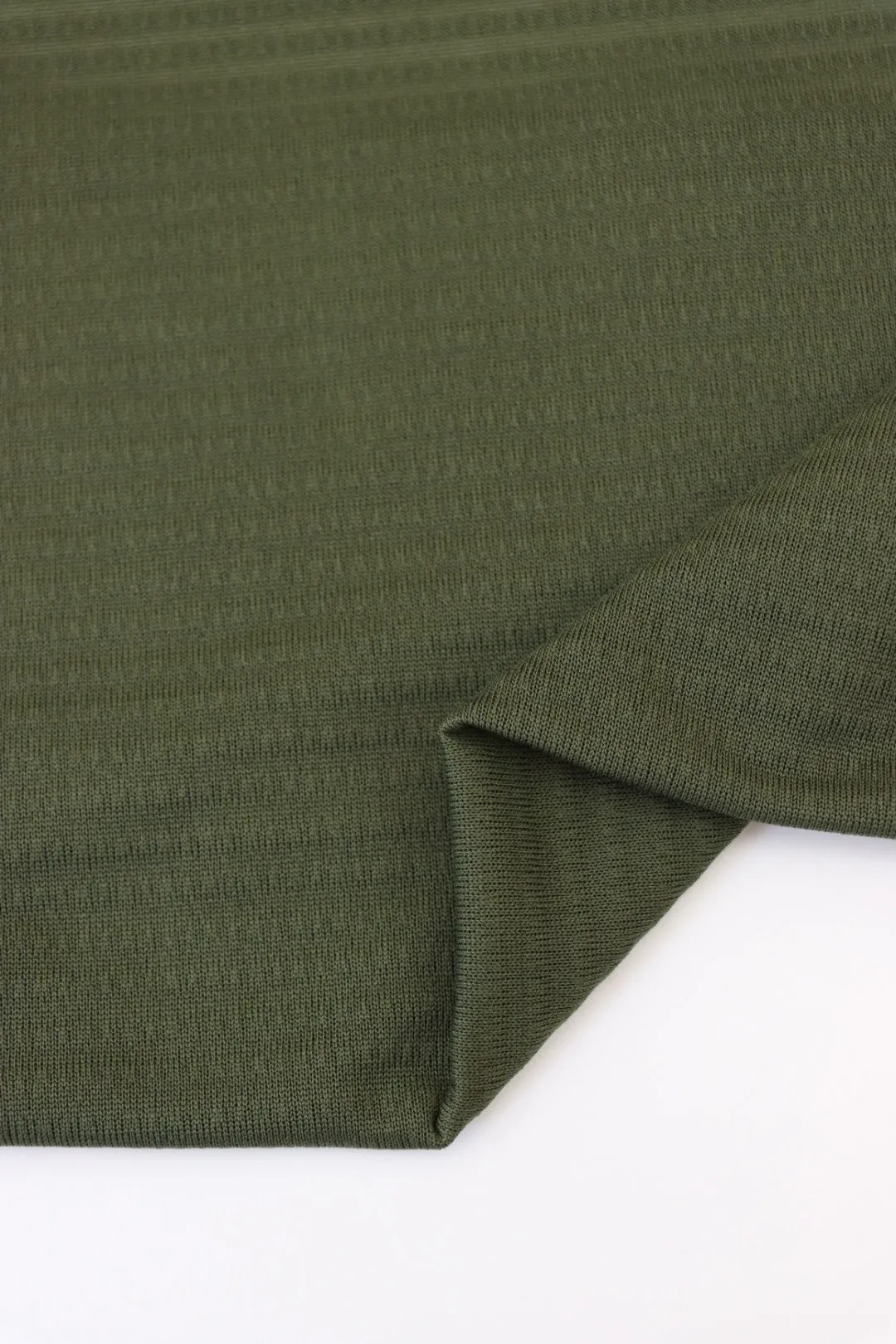 Olive Polartec Power Grid Fleece