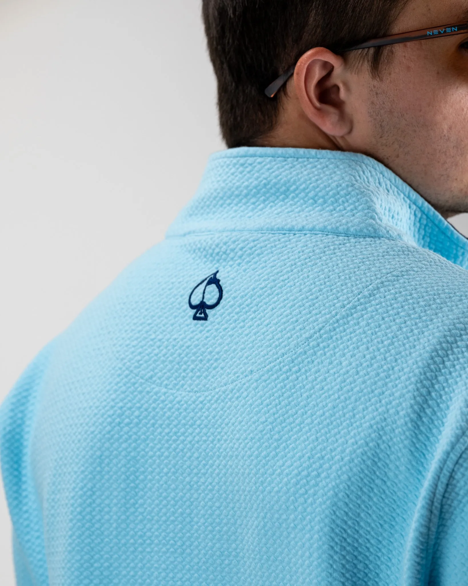 Player Preferred™ Waffle Knit Pullover - Sky Blue