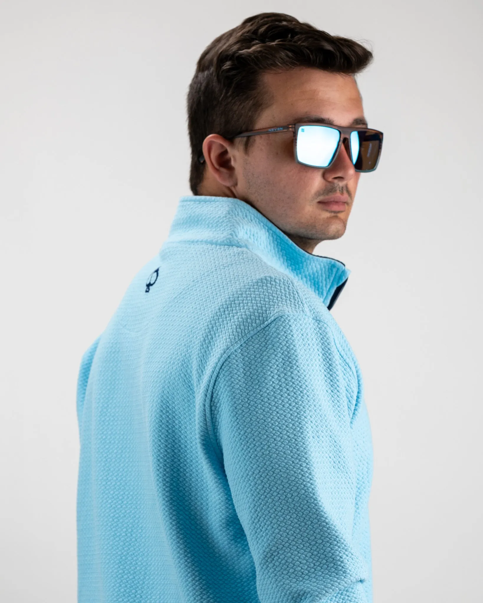 Player Preferred™ Waffle Knit Pullover - Sky Blue