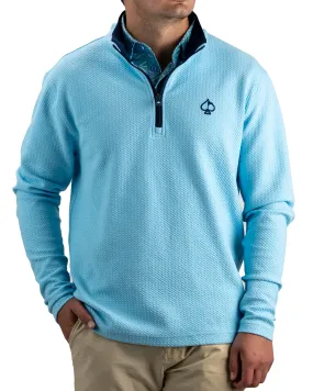 Player Preferred™ Waffle Knit Pullover - Sky Blue