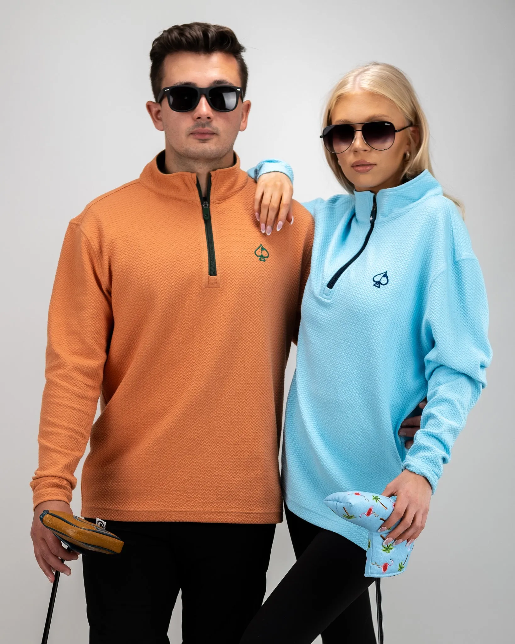 Player Preferred™ Waffle Knit Pullover - Sky Blue