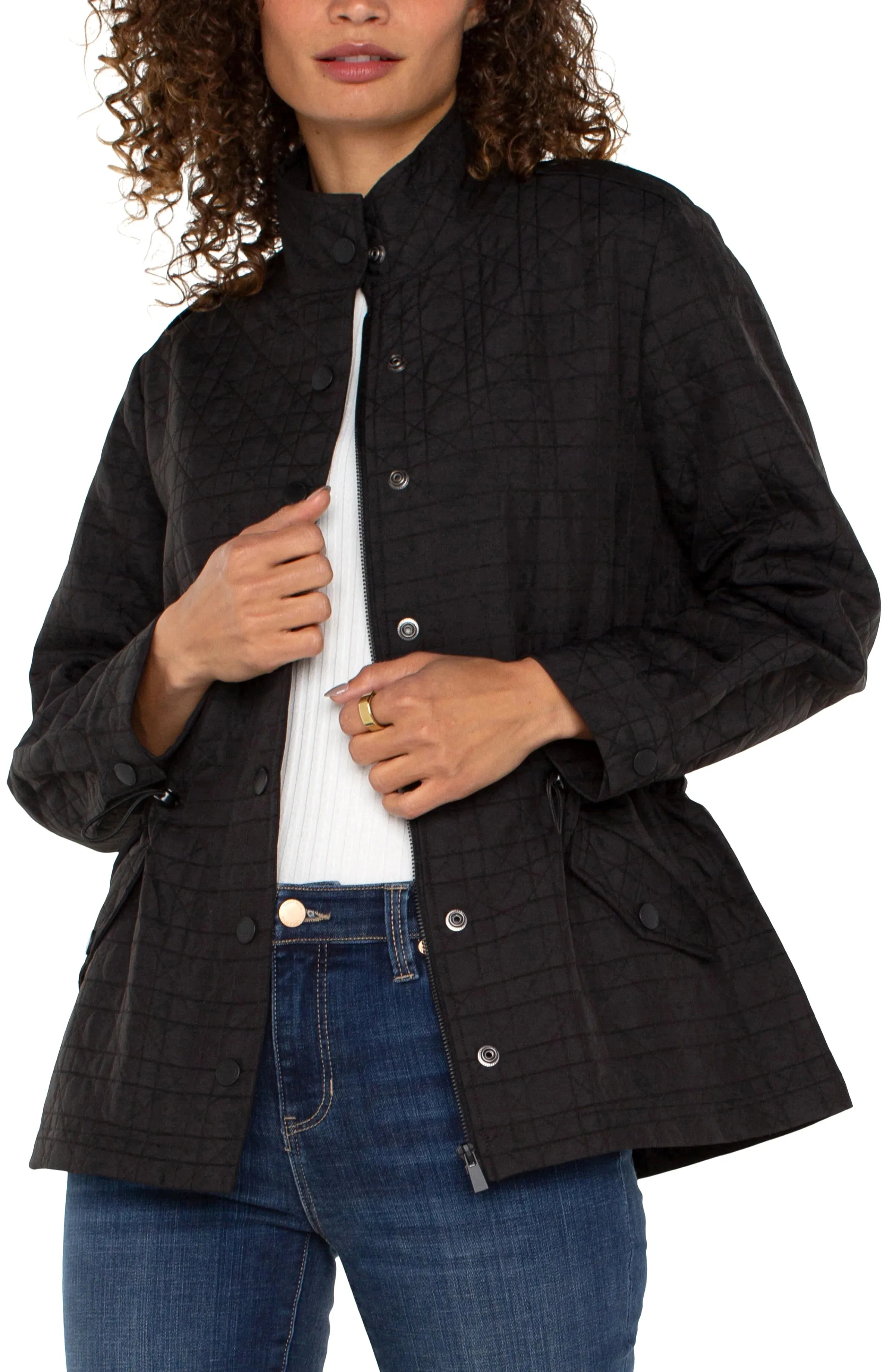 QUILTED UTILITY JACKET LM1B14QU4