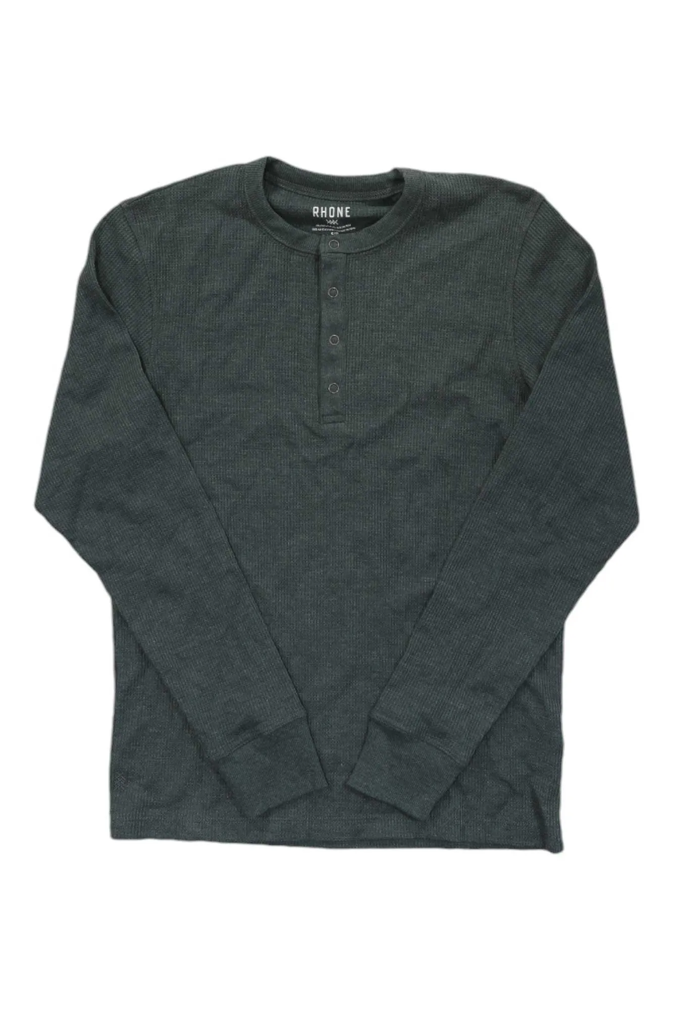 Rhone Mens Waffle Henley