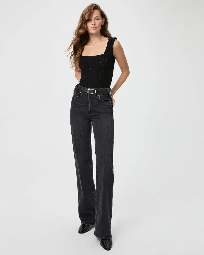 Sasha Viper Black Distressed Jeans