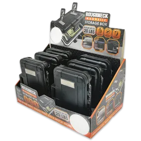 Smell Proof Magnetic Storage Box - 6 Pieces Per Retail Ready Display 24346