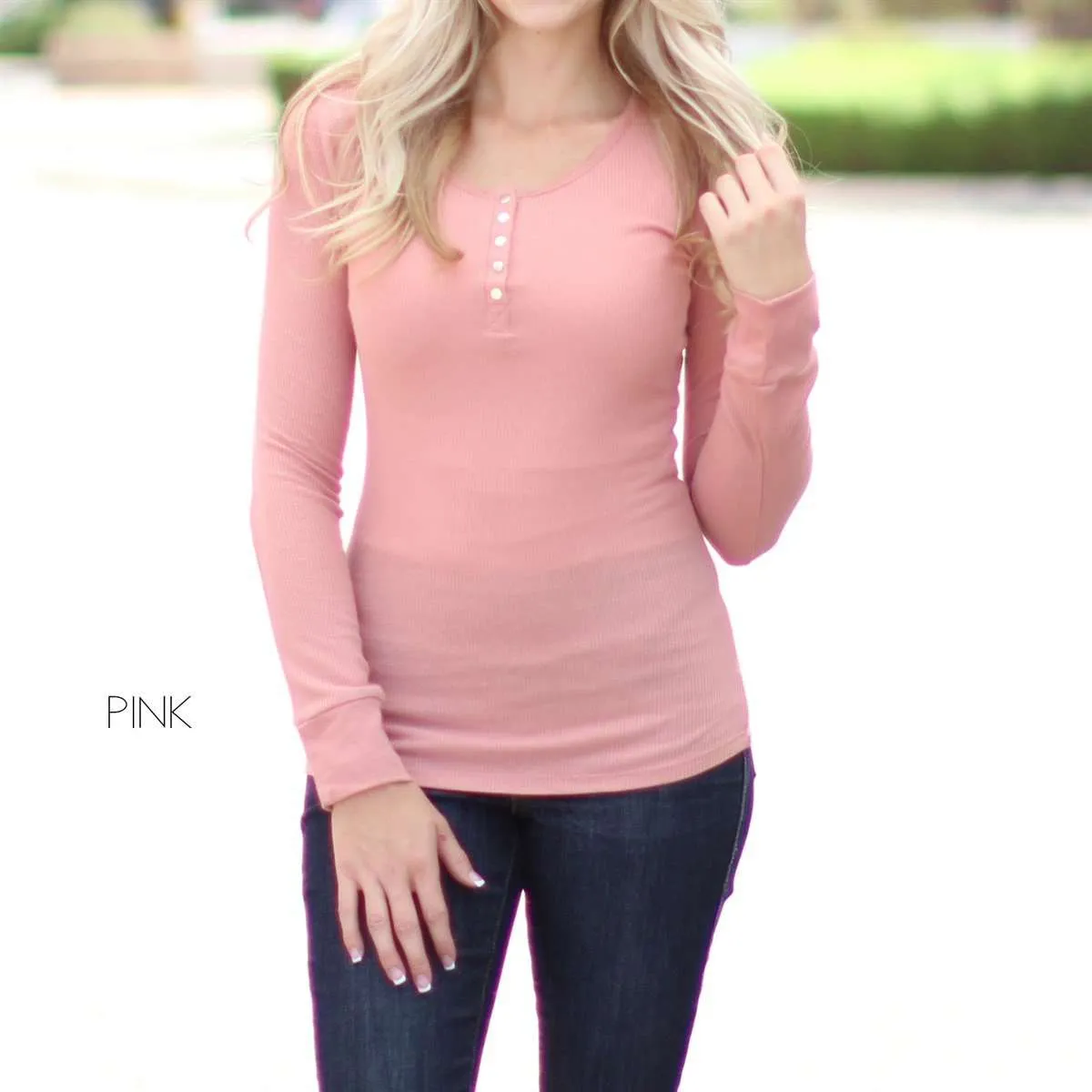 Snap Button Thermal Top