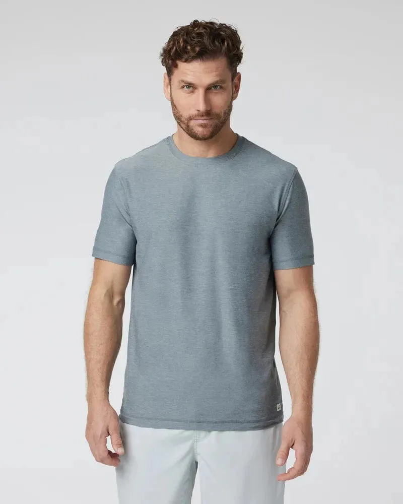 Strato Athletic Tech Tee - Dusty Blue Heather