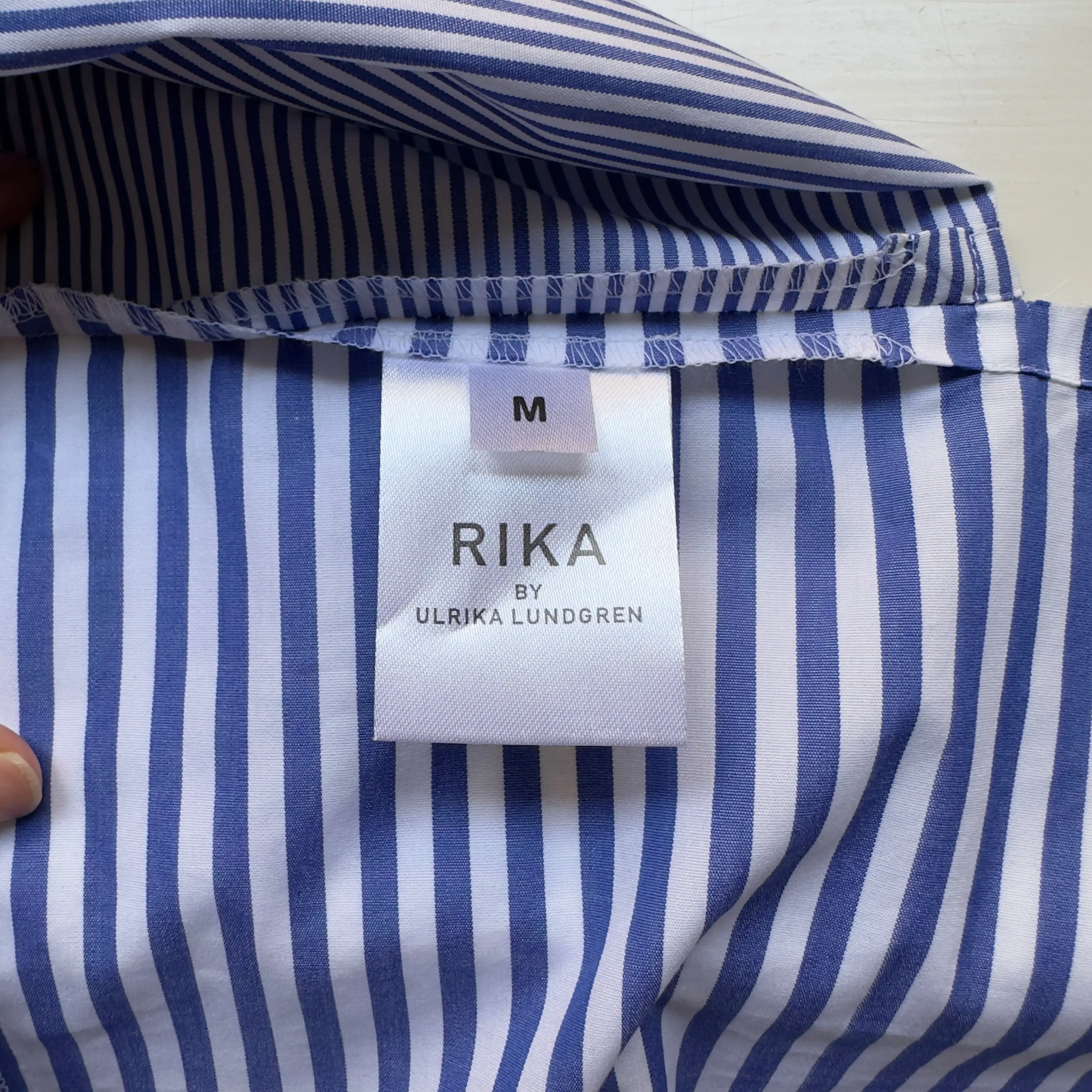 Striped Short Sleeve Shirt - Rika Studios