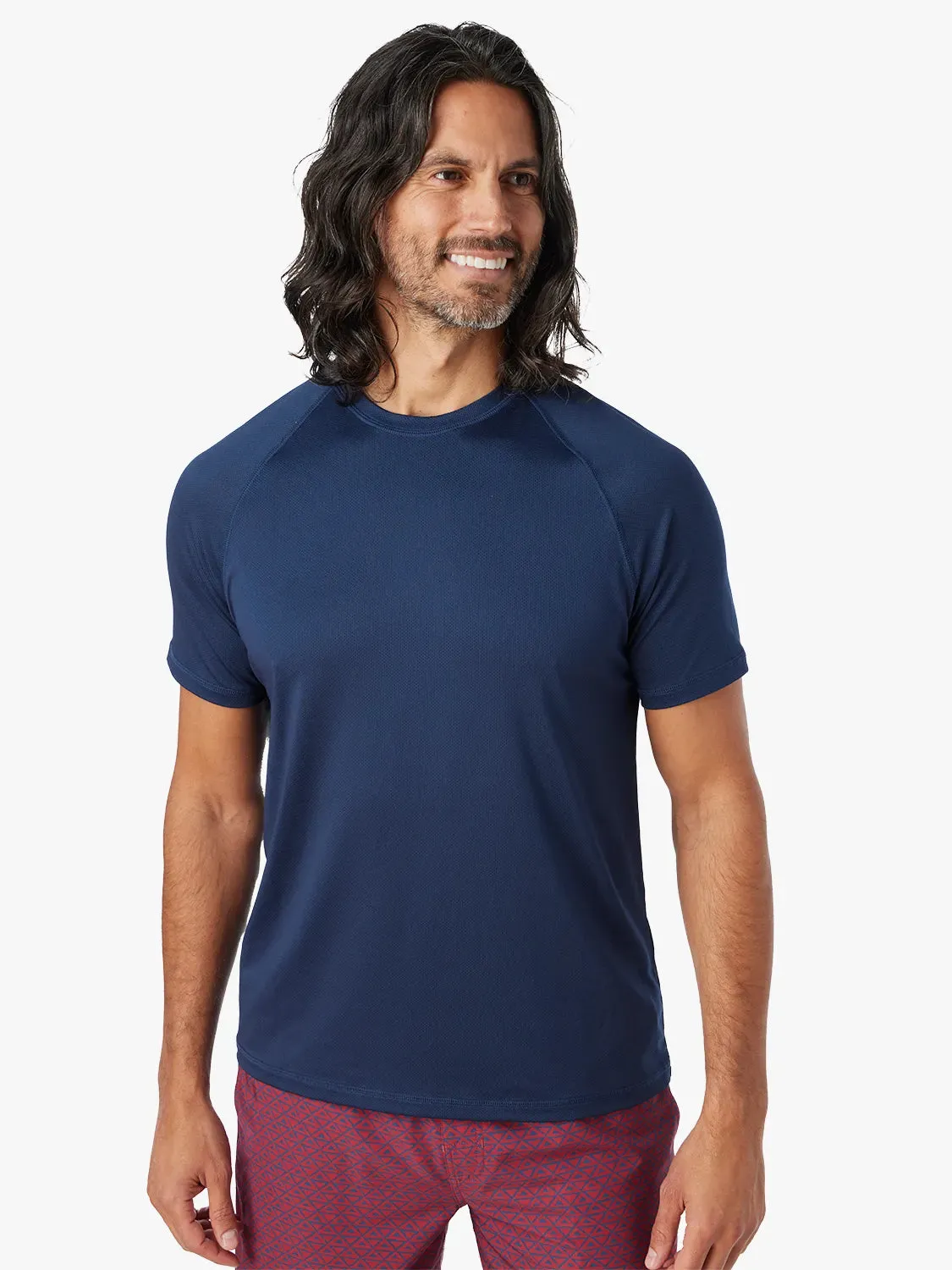 The BreezeKnit™ Tee | Dark Navy