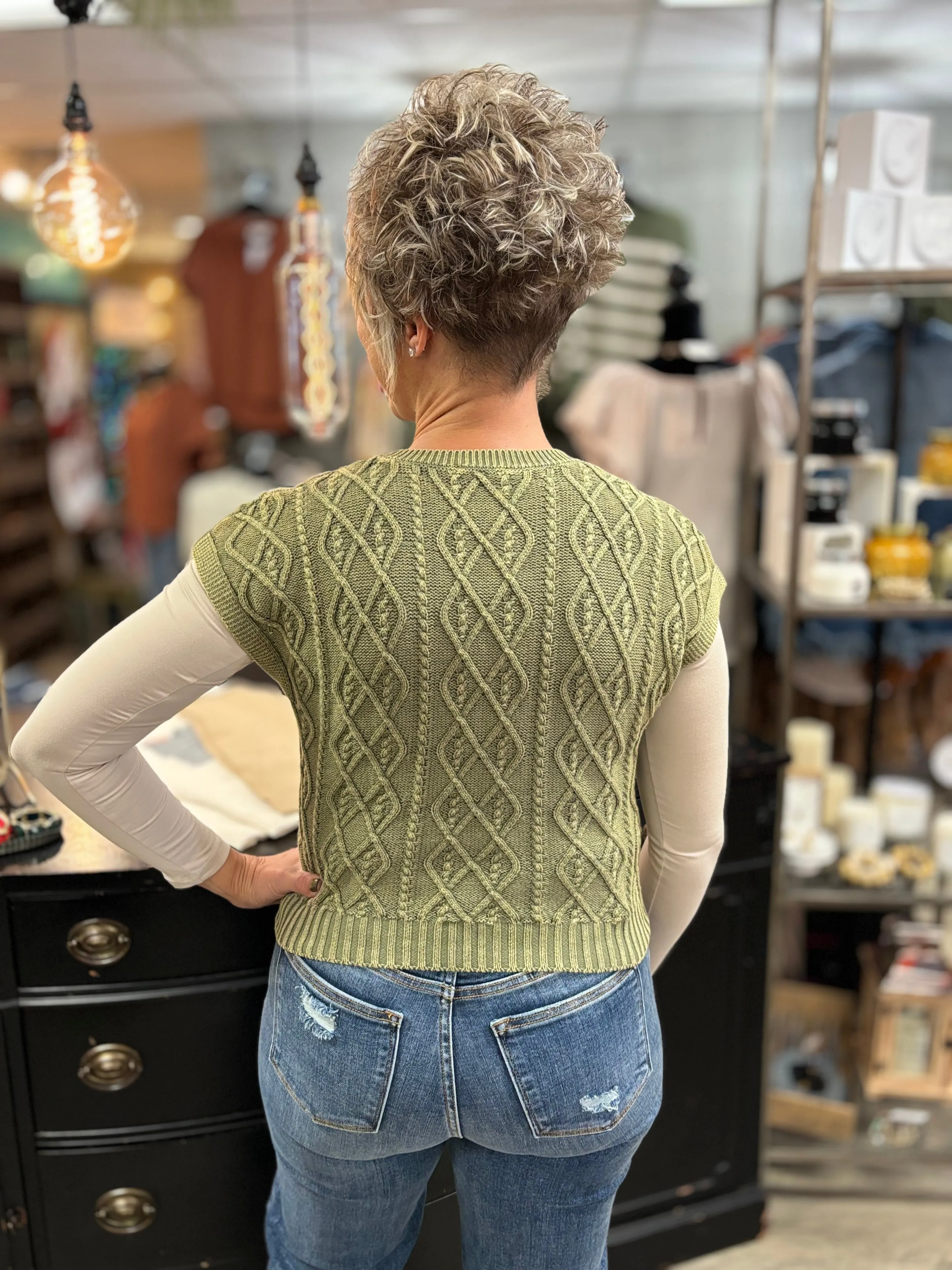 The Briar Cable Knit Sweater