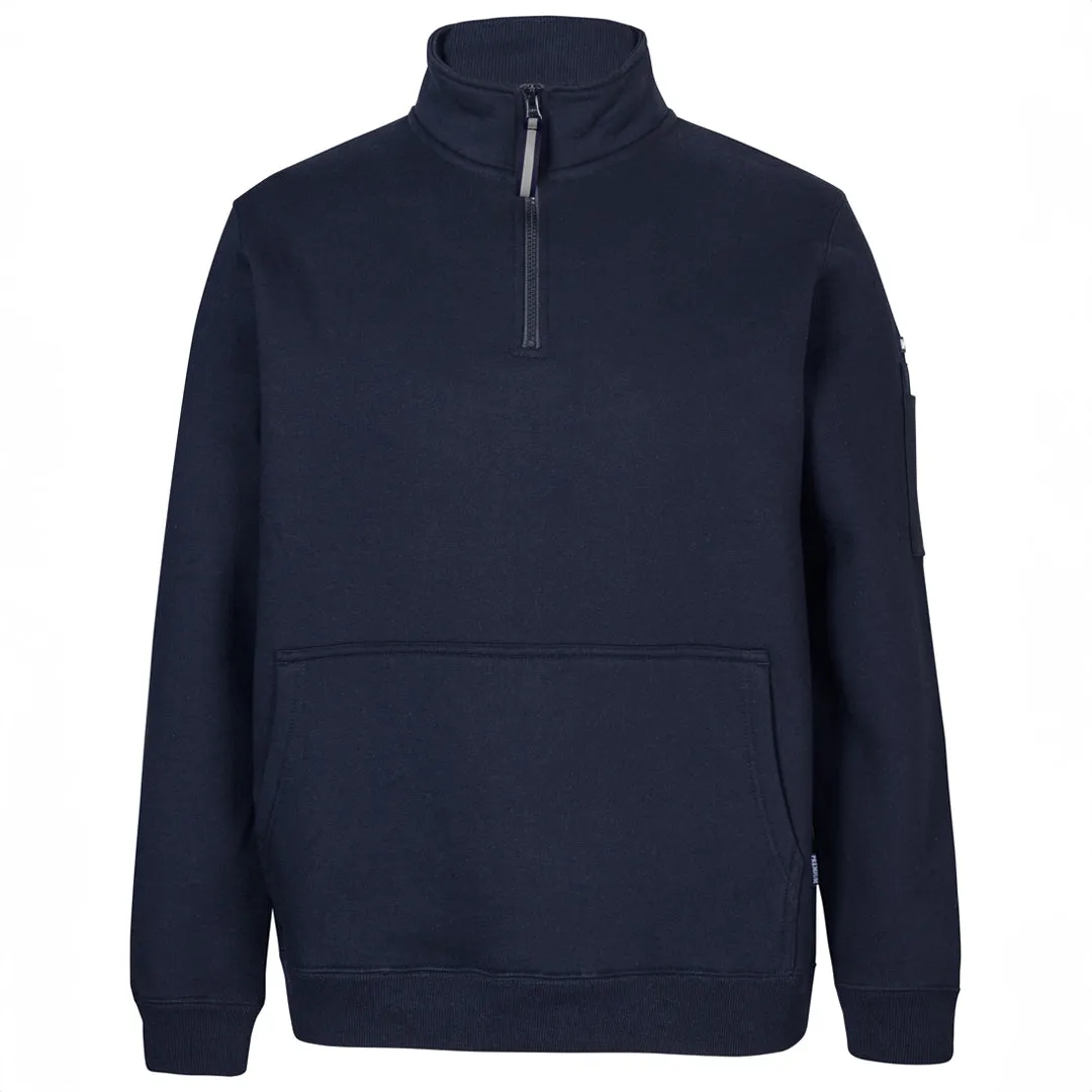 The Premium Trade Zip Neck Jumper | Adults