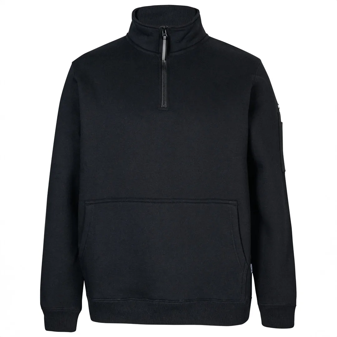 The Premium Trade Zip Neck Jumper | Adults