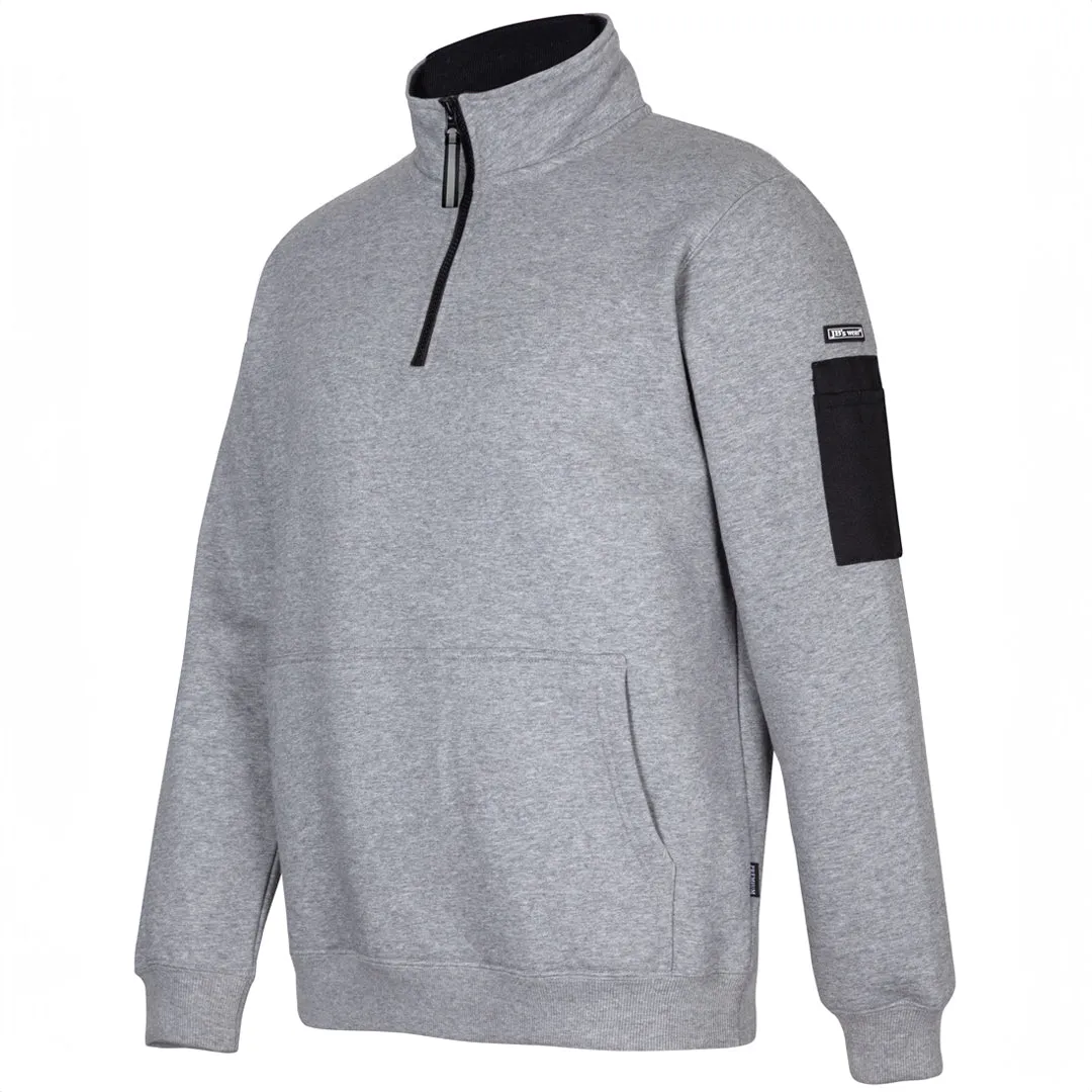 The Premium Trade Zip Neck Jumper | Adults