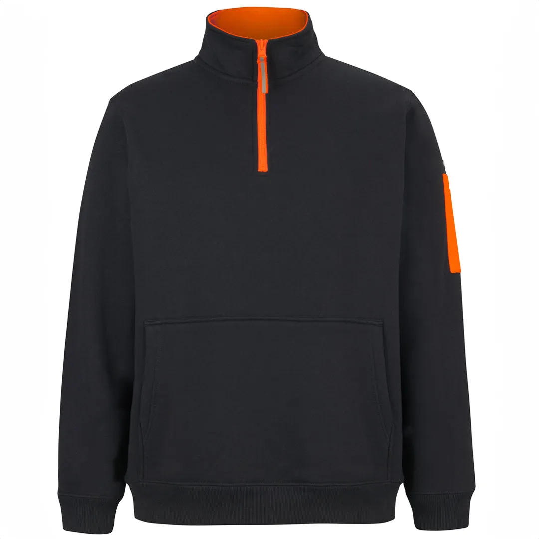The Premium Trade Zip Neck Jumper | Adults