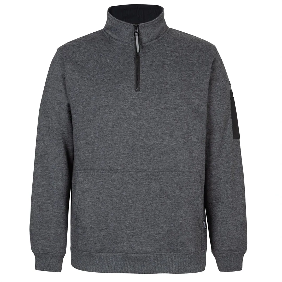 The Premium Trade Zip Neck Jumper | Adults