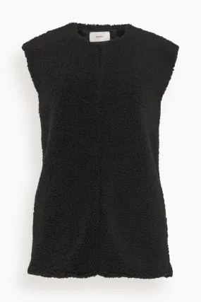 Thea Vest in Black