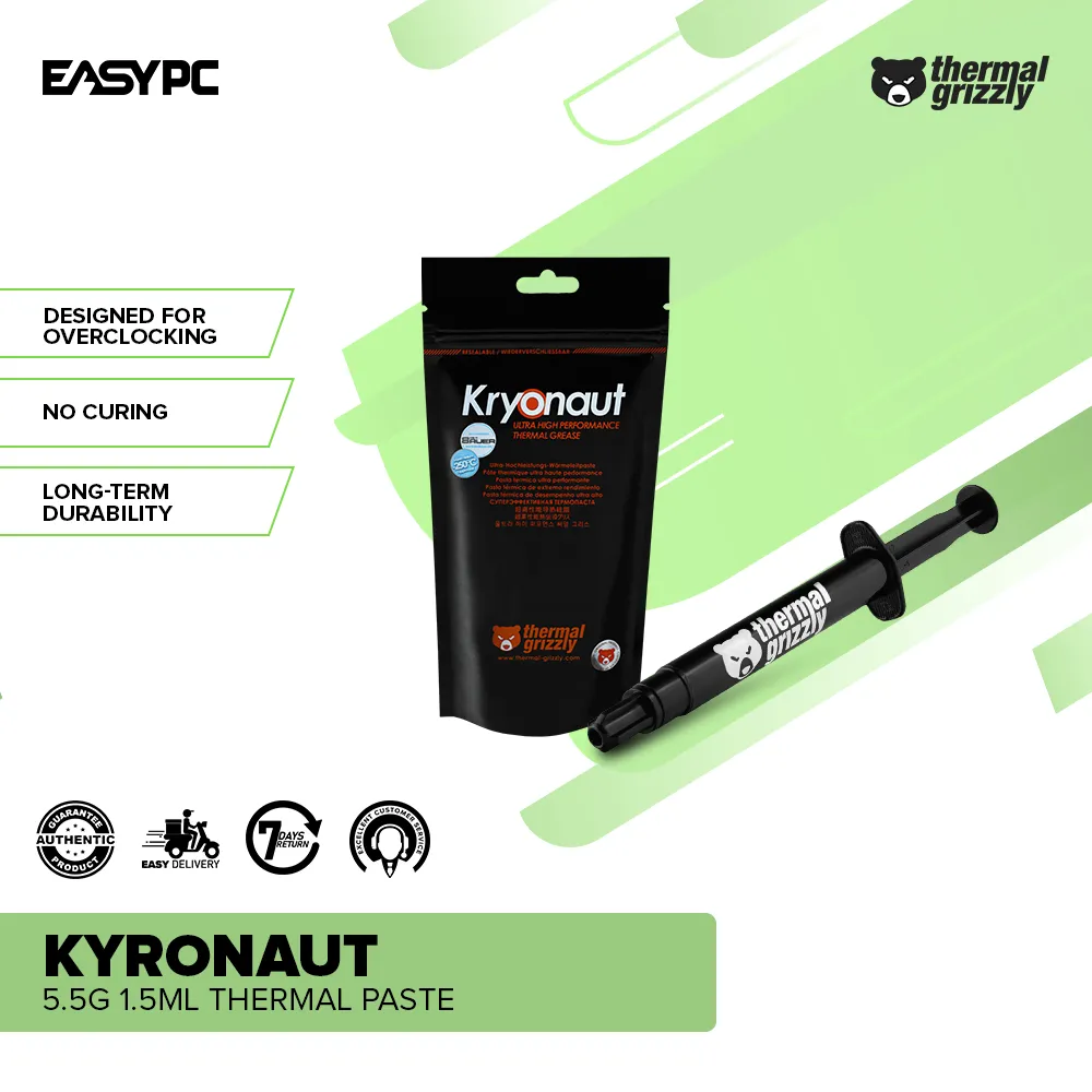 Thermal Grizzly Kyronaut 5.5g 1.5ml Thermal Paste