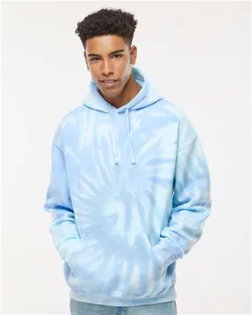 Tie-Dyed Hooded Sweatshirt - Lagoon