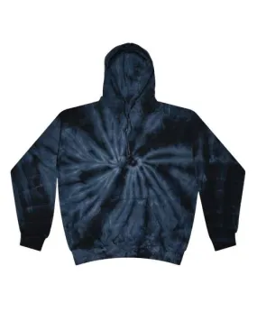 Tie-Dyed Hooded Sweatshirt - Spider Navy