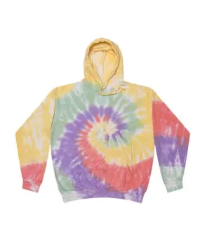 Tie-Dyed Hooded Sweatshirt - Zen Rainbow
