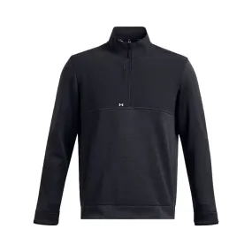 Under Armour Drive Storm HZ 1/2 Zip Golf Sweater - Black