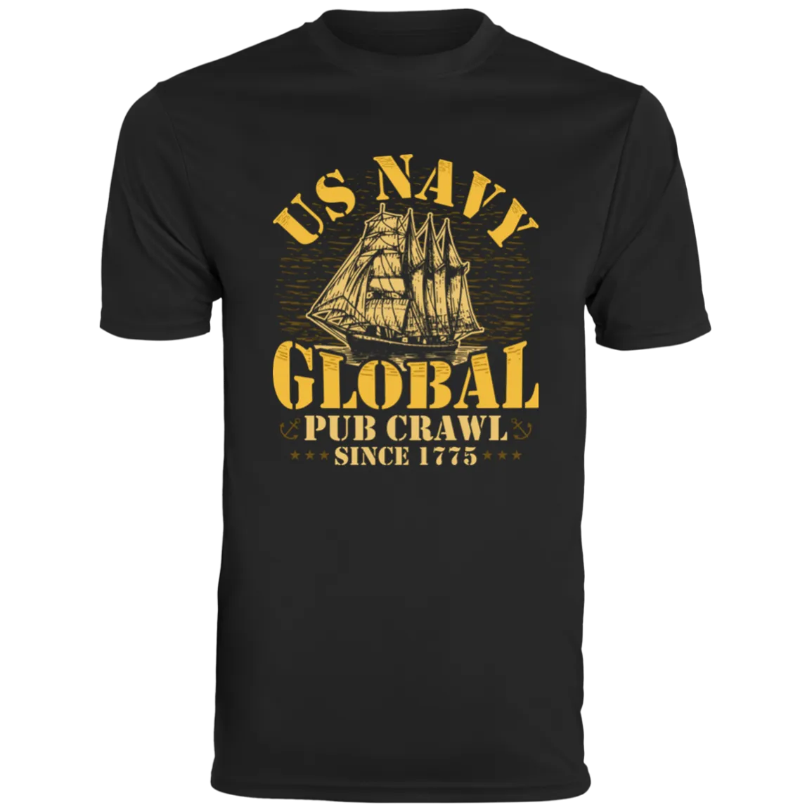 US NAVY Global Pub Crawl  Moisture Wicking Tee