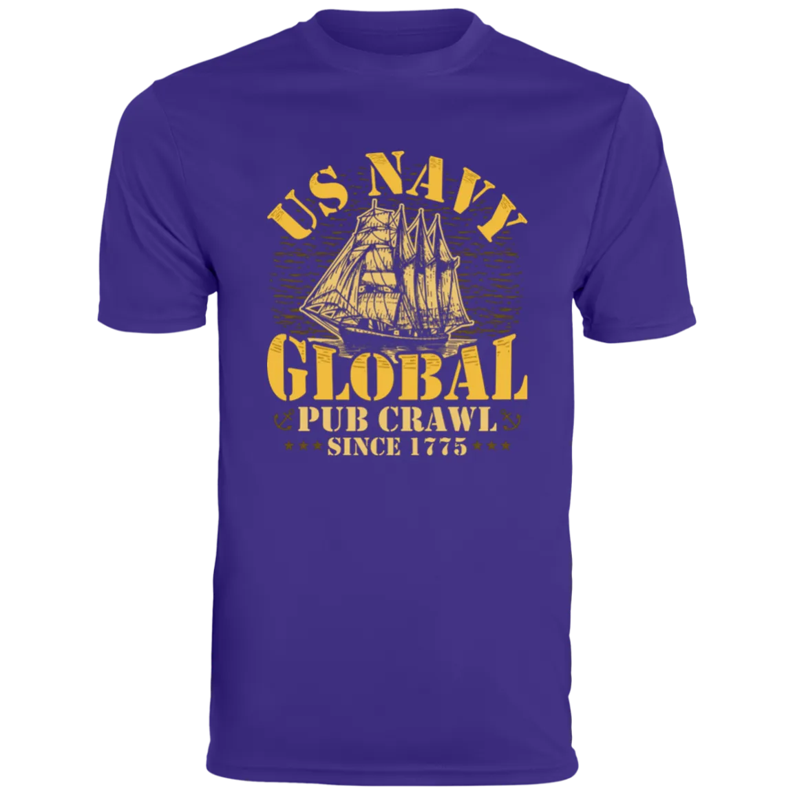 US NAVY Global Pub Crawl  Moisture Wicking Tee