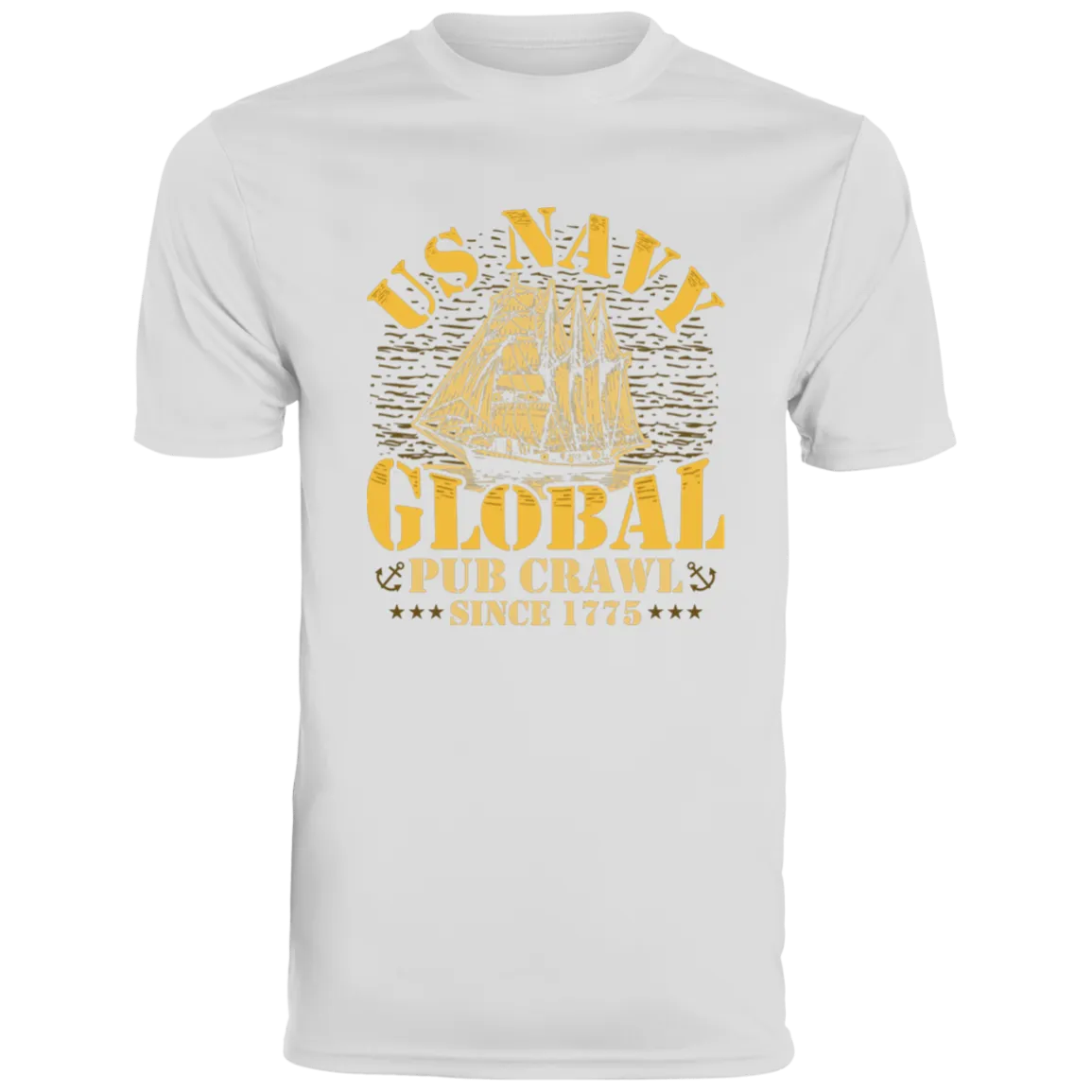 US NAVY Global Pub Crawl  Moisture Wicking Tee