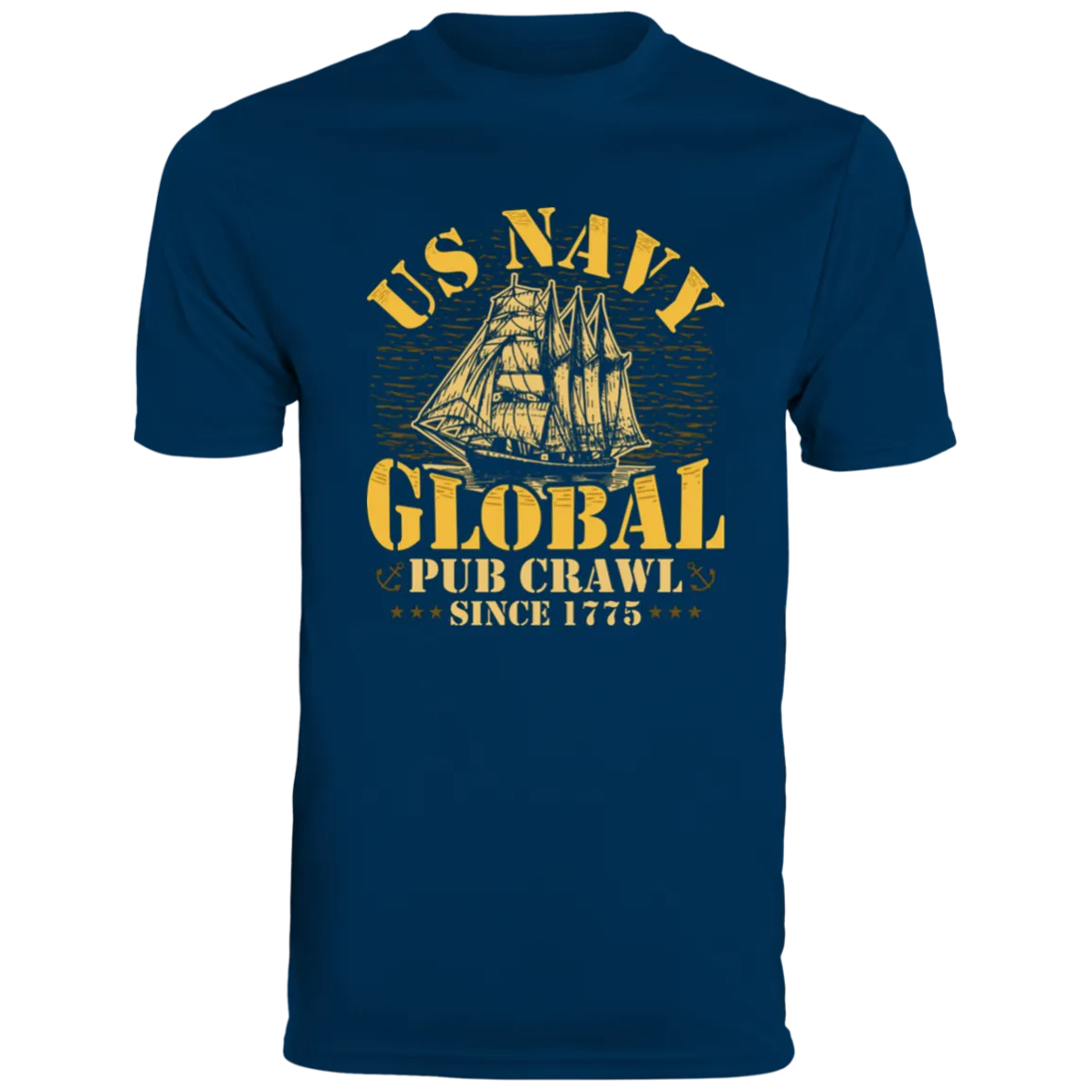 US NAVY Global Pub Crawl  Moisture Wicking Tee
