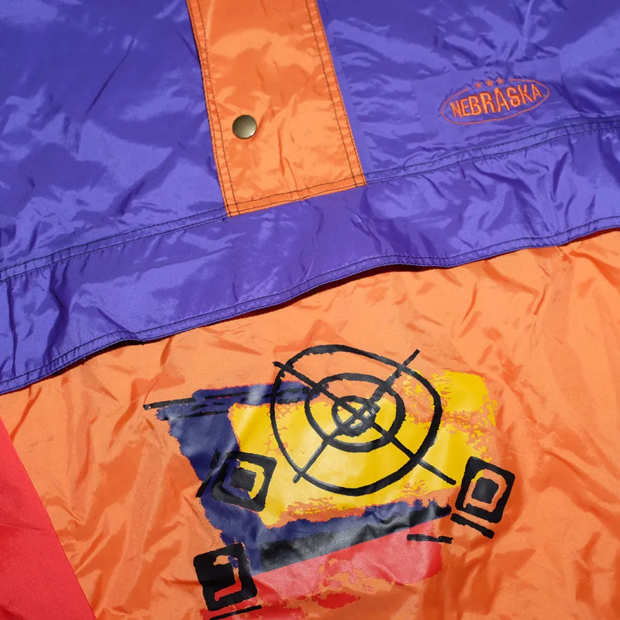Vintage Nebraska Windbreaker XLarge