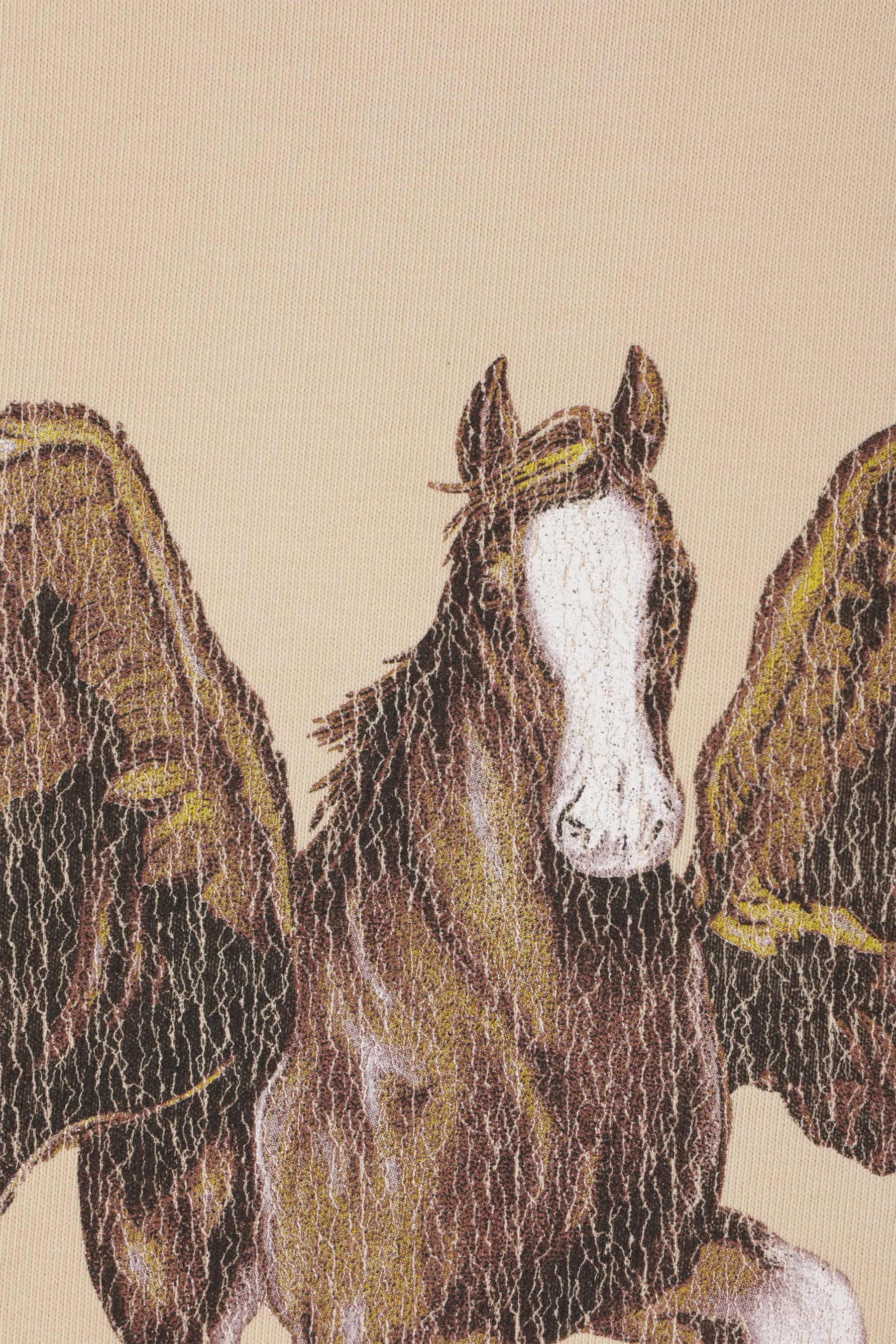 Vintage Wash Pegasus Cotton T-Shirt