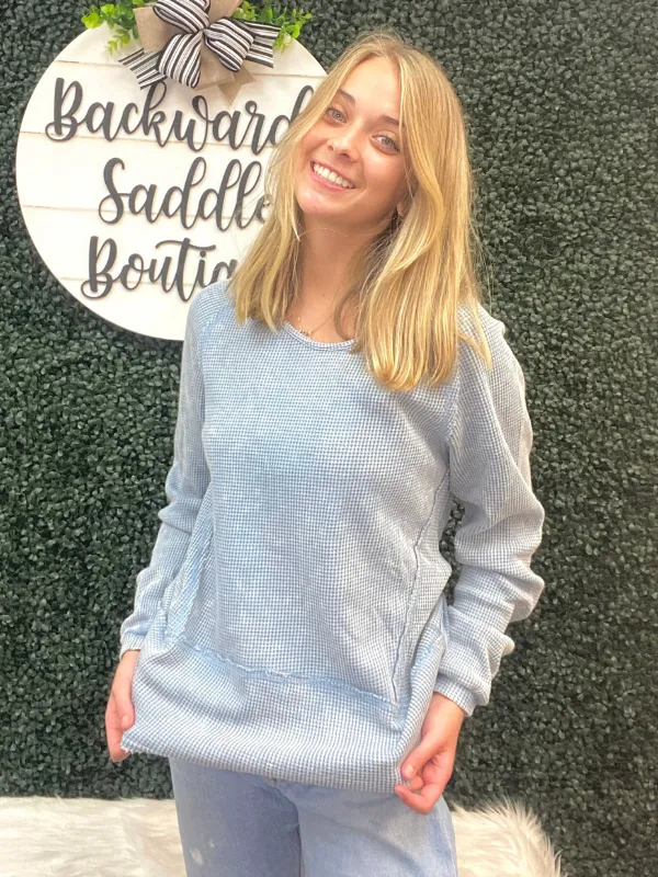 Washed Thermal Top
