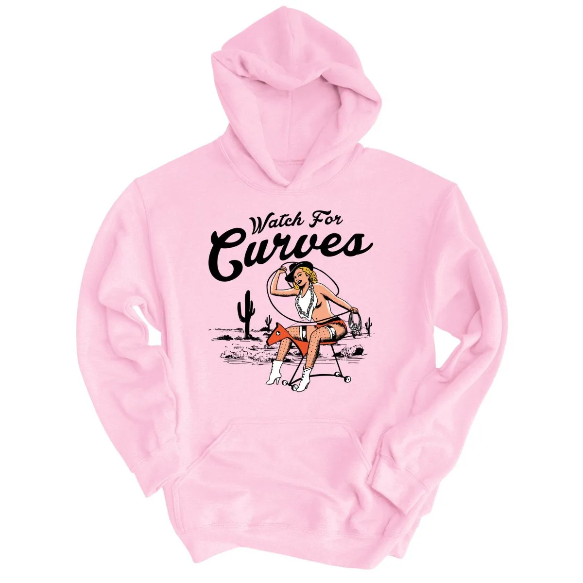 Watch For Curves Hoodie