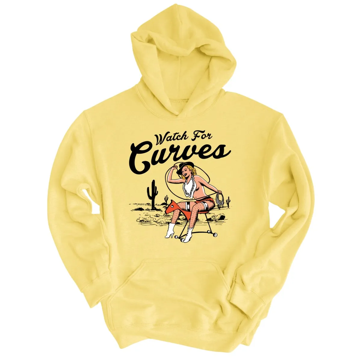 Watch For Curves Hoodie