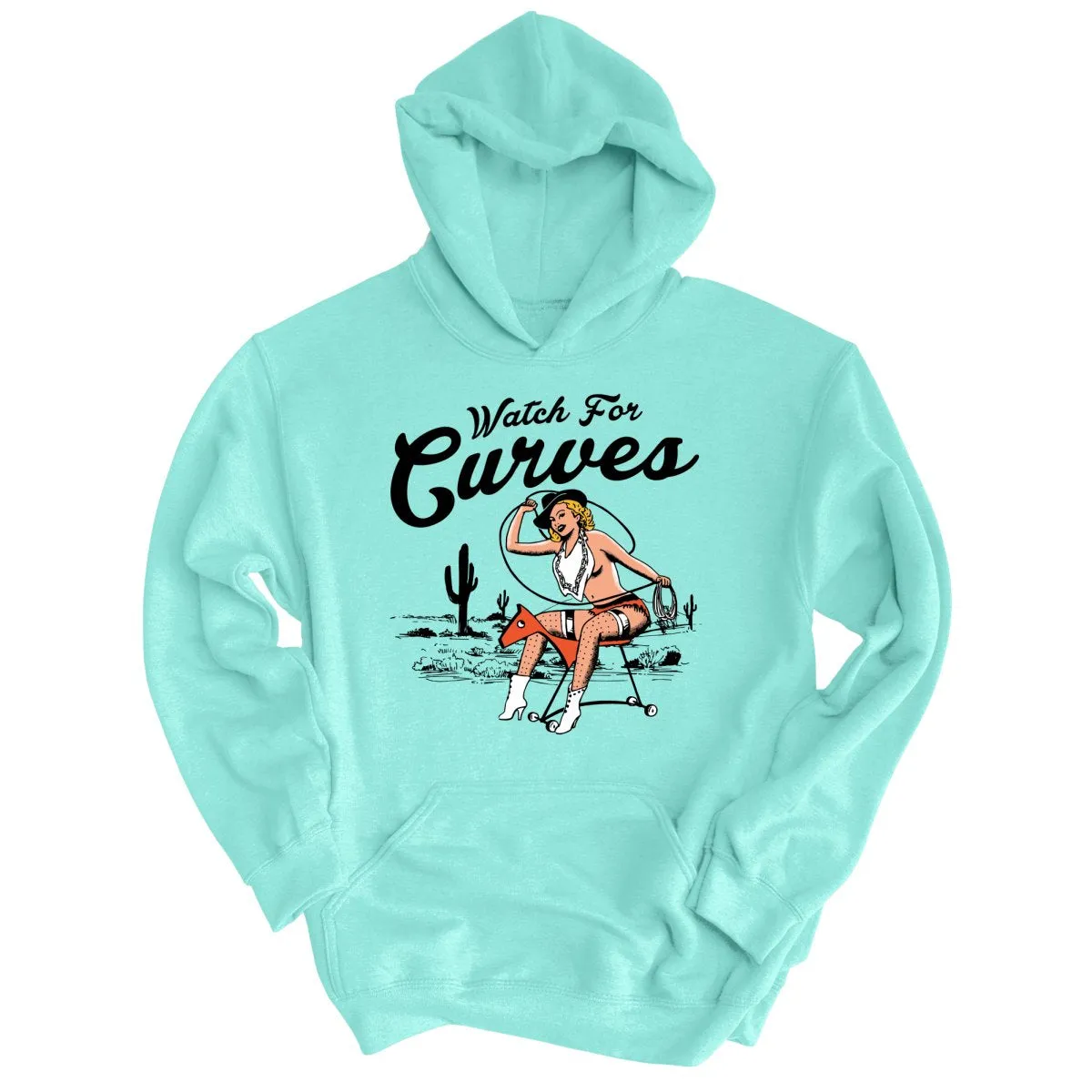 Watch For Curves Hoodie