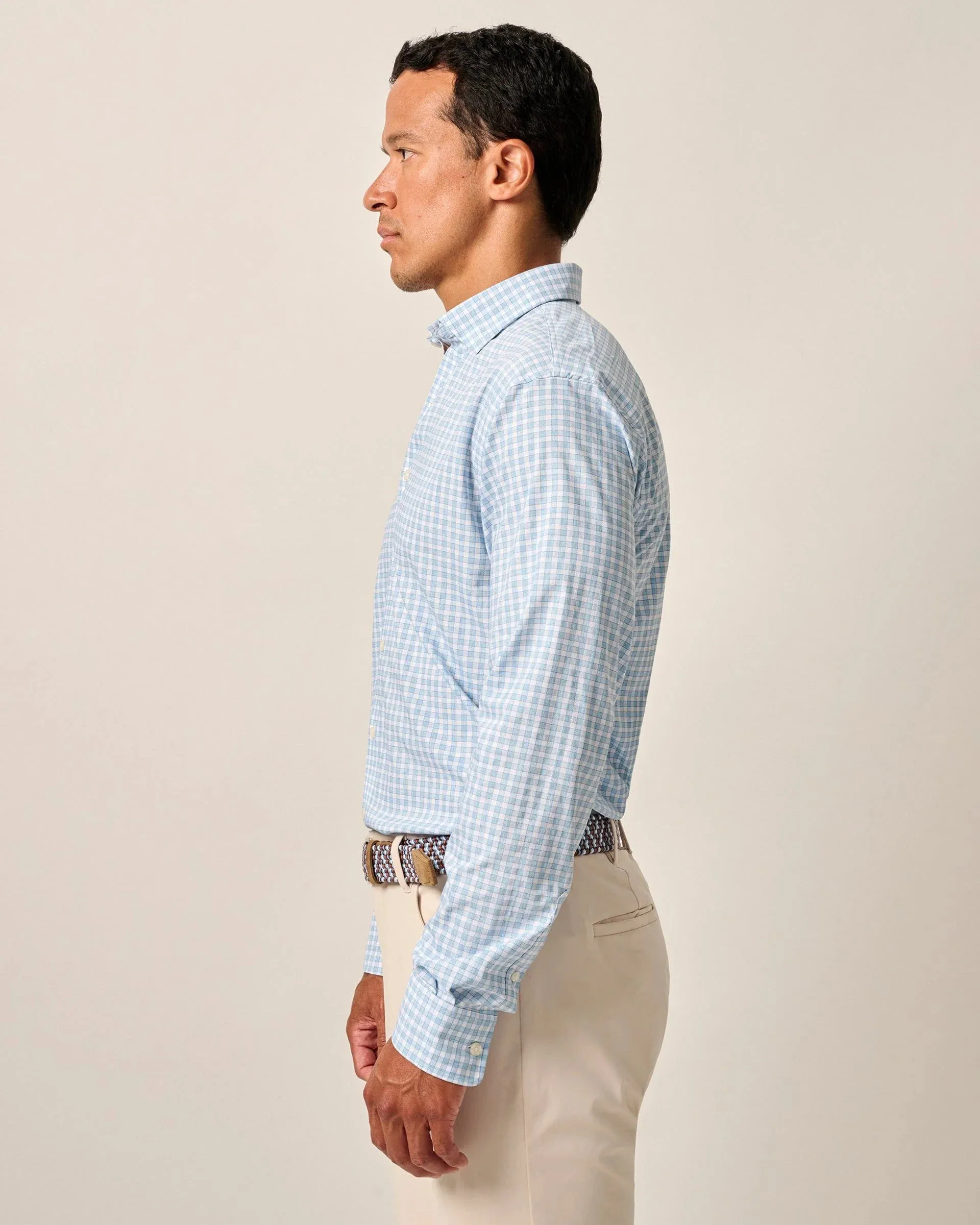 Westwood  Blue Check L/S Shirt-Malibu