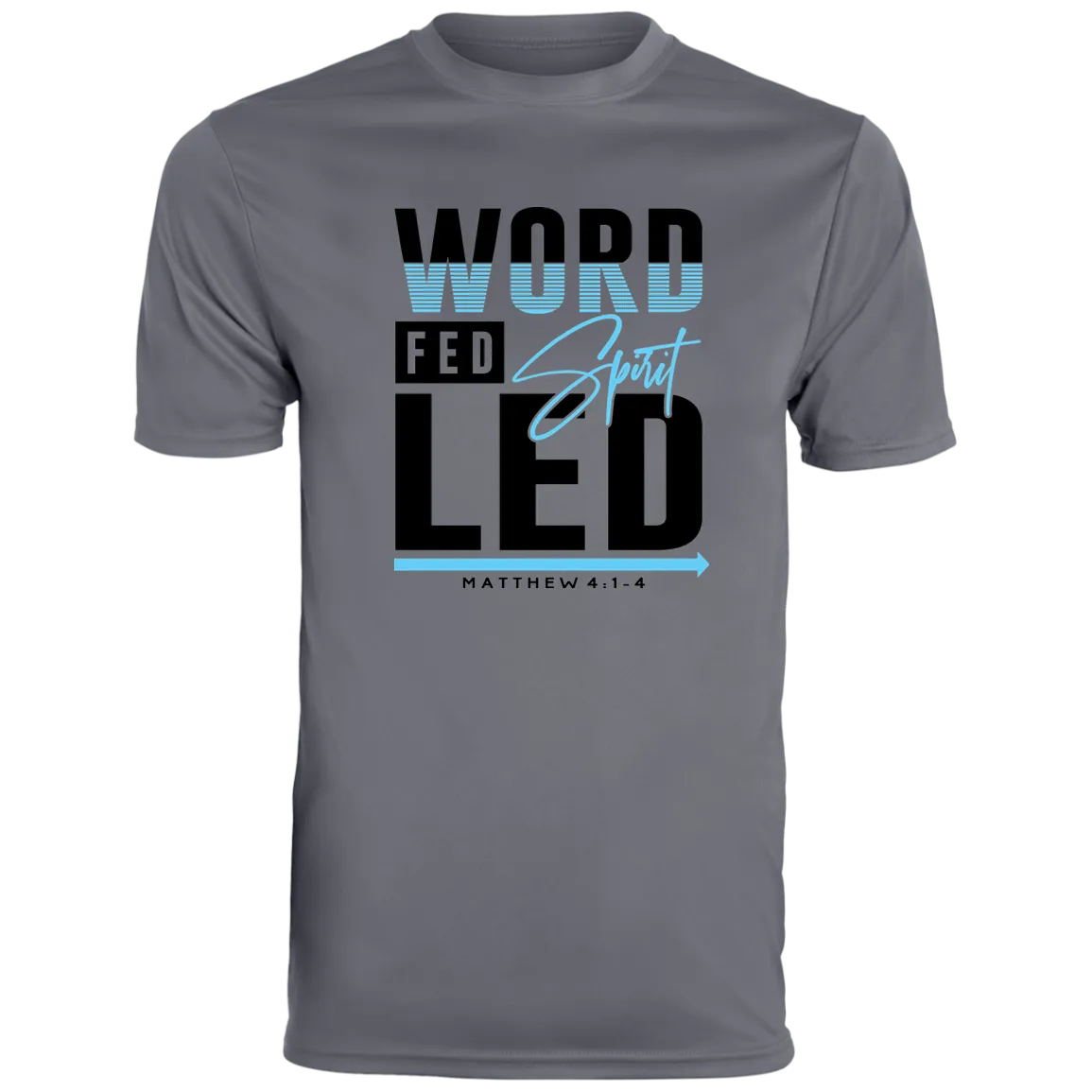 WORD FED SPIRIT LED Moisture-Wicking Tee